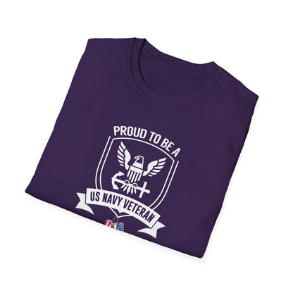 Proud to Be a US Navy Veteran T-Shirt