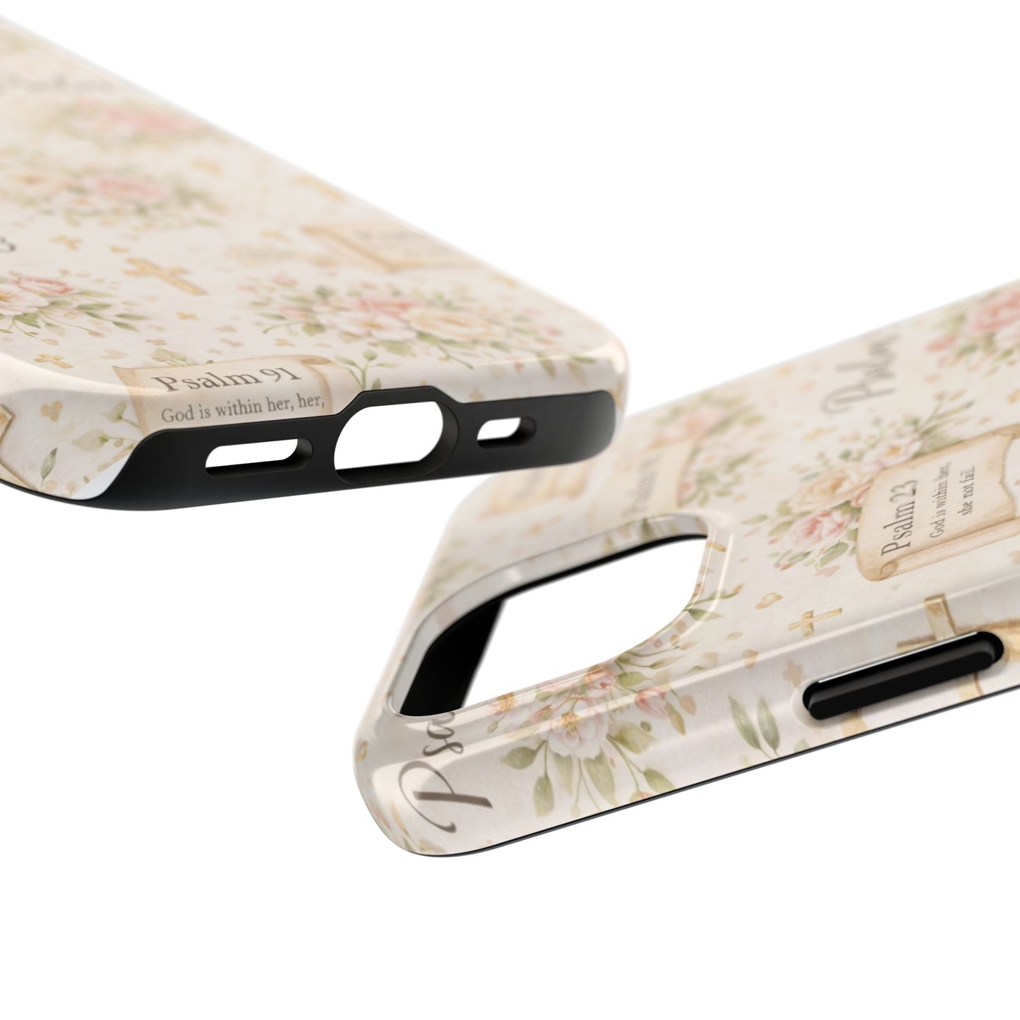 God Is Within Her Phone Case | Christian Floral iPhone Case