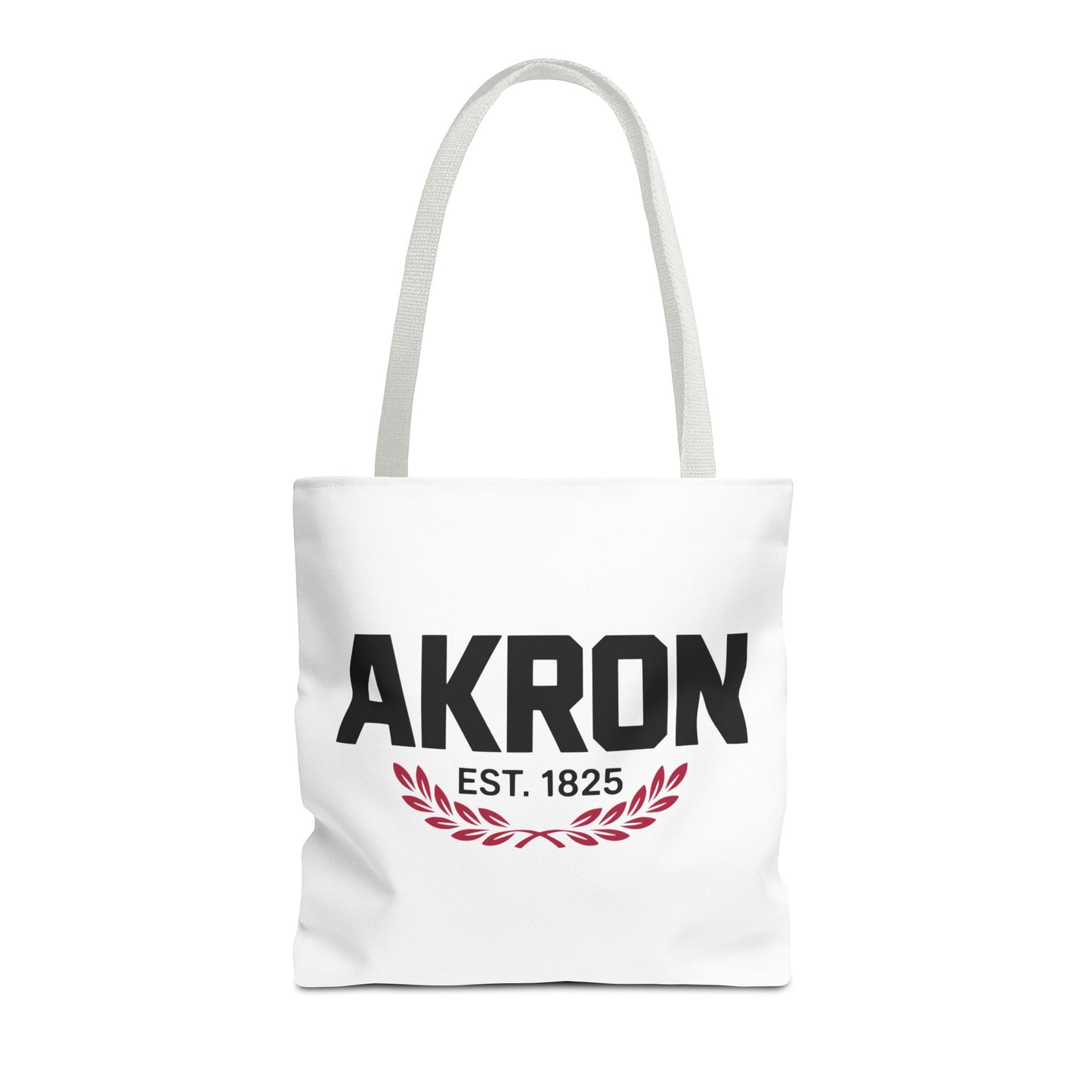 Akron Est. 1825 Tote Bag — City Pride Canvas Tote