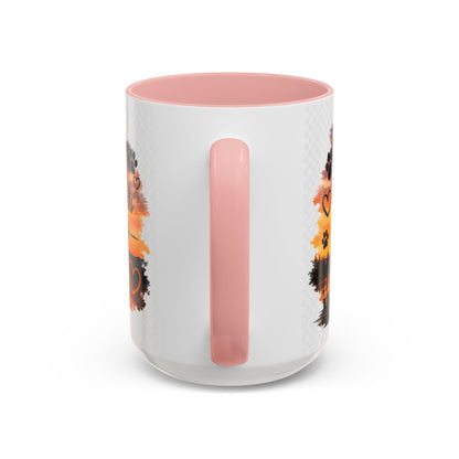 Dog Lover Coffee Mug - "A True Friend Leaves Paw Prints on Your Heart" Accent Mug (11/15oz)