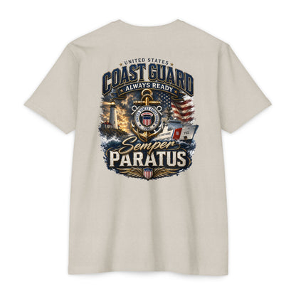 Coast Guard Semper Paratus T-Shirt – U.S. Coast Guard Veteran Tee