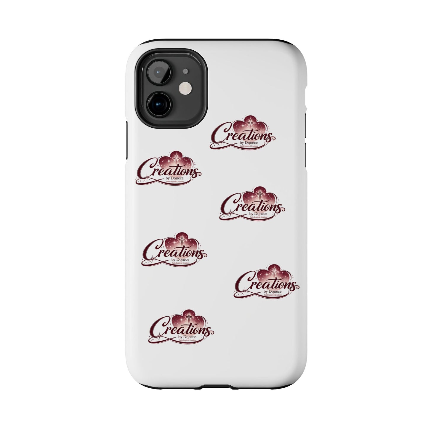 Logo Pattern Tough Phone Case — Creations Repeat Design
