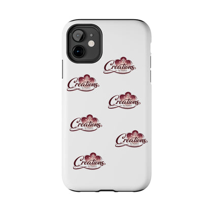 Logo Pattern Tough Phone Case — Creations Repeat Design