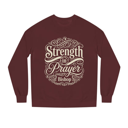 Strength in Prayer Sweatshirt — Inspirational Christian Crewneck for Faith & Encouragement