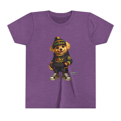 Youth Bear Graphic Tee – "I Love My Culture" Urban Streetwear