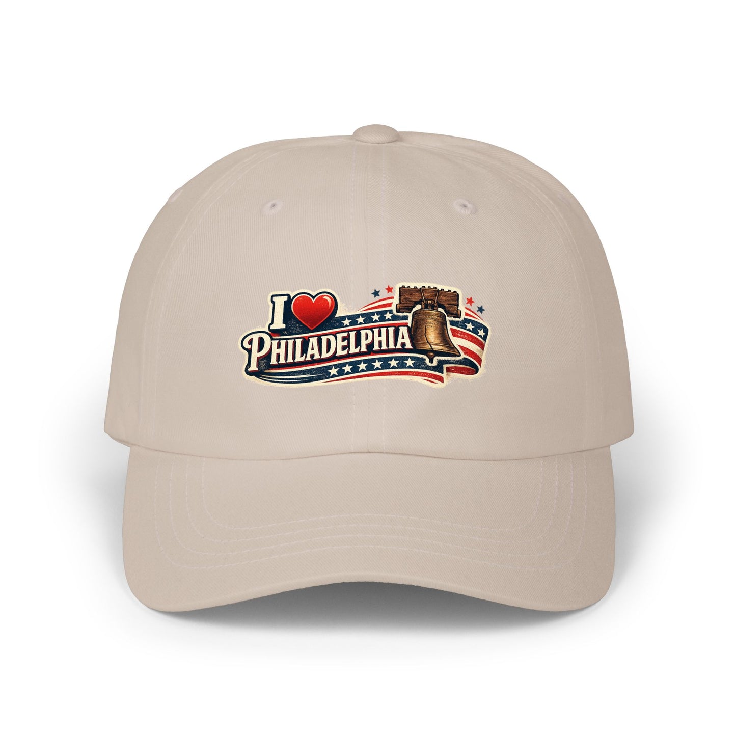 Dad Cap — I  Philadelphia Liberty Bell Embroidered Hat