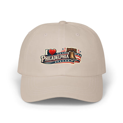 Dad Cap — I  Philadelphia Liberty Bell Embroidered Hat