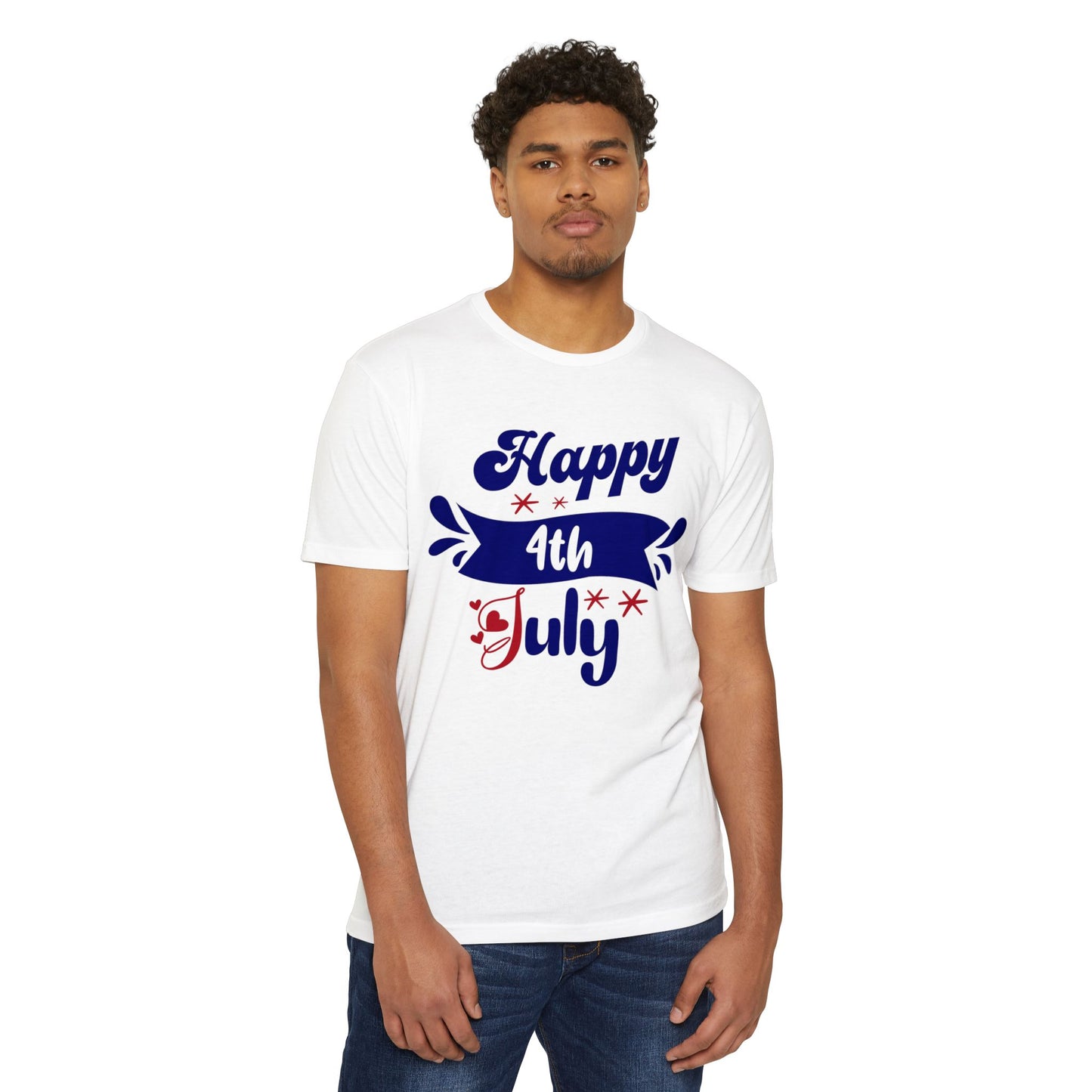 Happy 4th of July T-Shirt — Patriotic Independence Day Tee