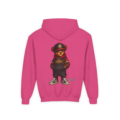 Kids Bear Hoodie — Streetwear Teddy Graphic Sweatshirt