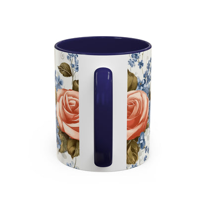 Mother's Day Butterfly Coffee Mug - 'Happy Mother's Day' Floral Accent Mug