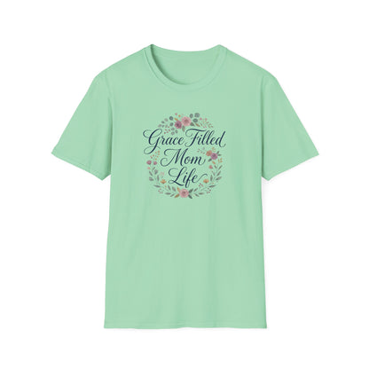 Grace-Filled Mom Life T-Shirt