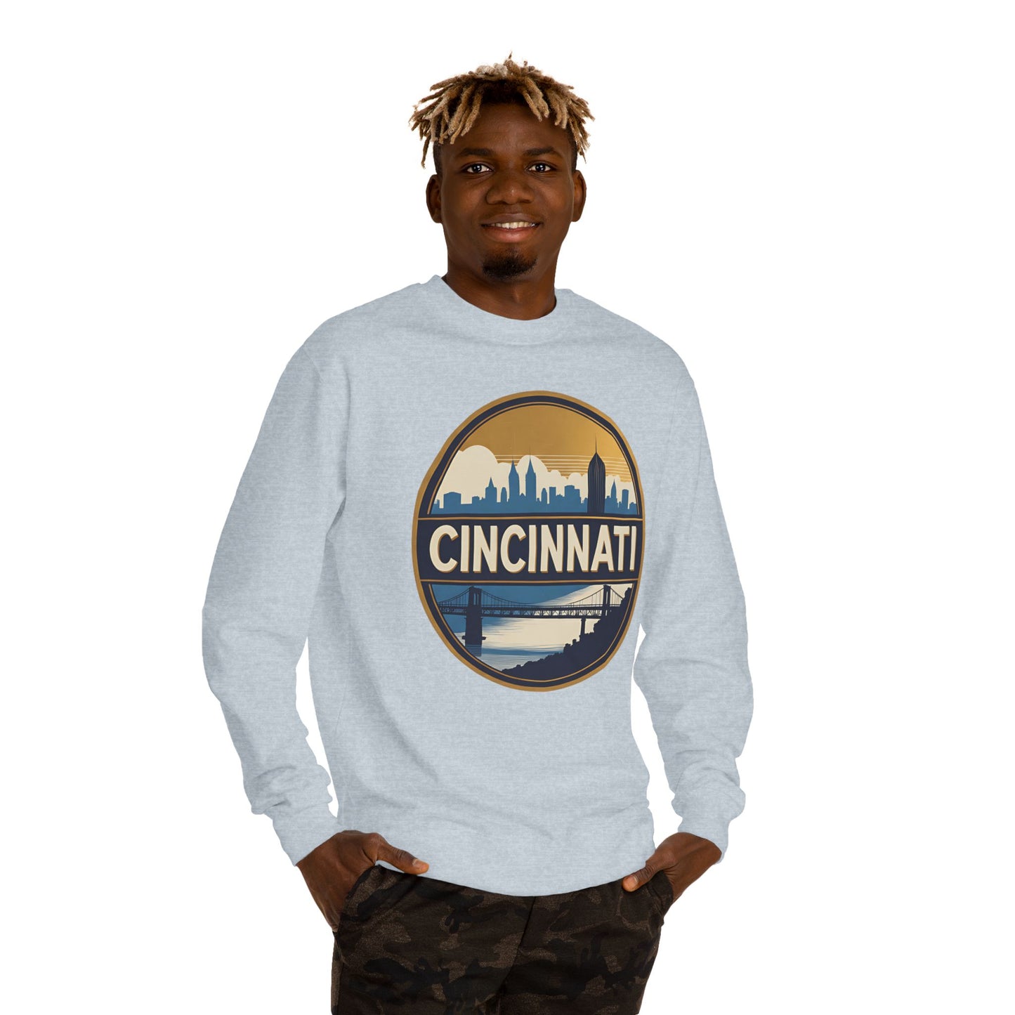 Cincinnati Skyline Crewneck Sweatshirt