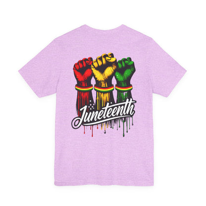 Juneteenth Fist T-Shirt — Black Liberation Pride Tee