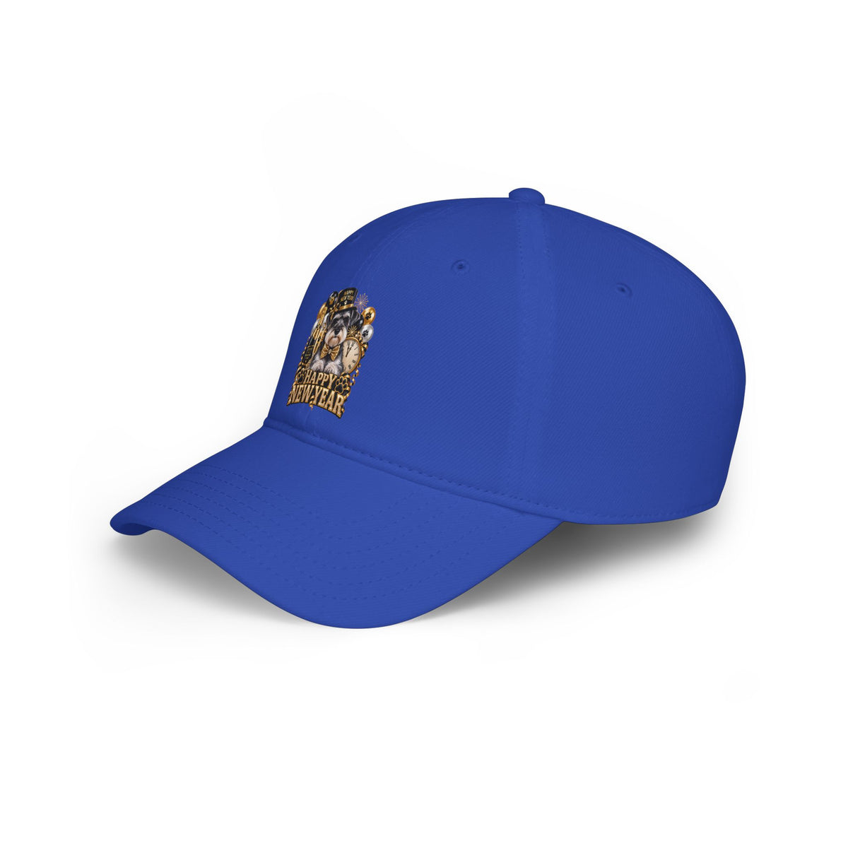 Happy New Year Bulldog Low Profile Cap