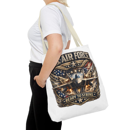 U.S. Air Force "Ready to Strike" Tote Bag
