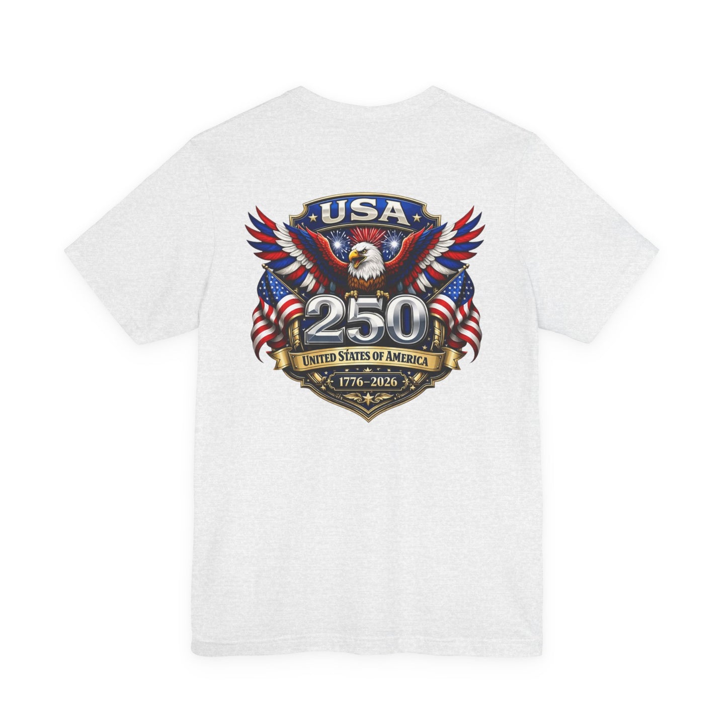 USA 250th Eagle T-Shirt — 1776–2026 Patriotic American Independence Tee
