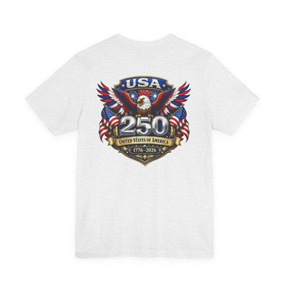 USA 250th Eagle T-Shirt — 1776–2026 Patriotic American Independence Tee
