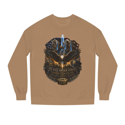 9/11 Memorial Sweatshirt — Never Forget Tribute Crewneck