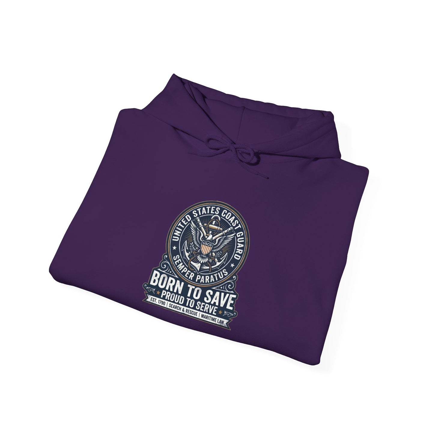 Coast Guard 'Born to Save Hoodie