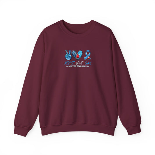 "Peace Love Cure" Sweatshirt
