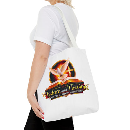 Christian Wisdom & Theology Tote Bag — 'Wisdom and Theology with Bishop Houston' Inspirational Faith Tote