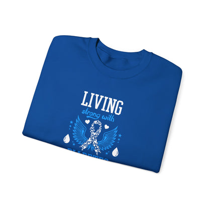 "Living Strong With Diabetes Daily" Sweatshirt