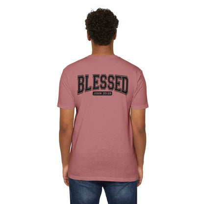 Blessed John 20:29 T-Shirt — Christian Faith Graphic Tee