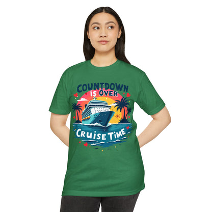 Cruise Time T-Shirt — "Countdown Is Over" Vacation Cruise Tee