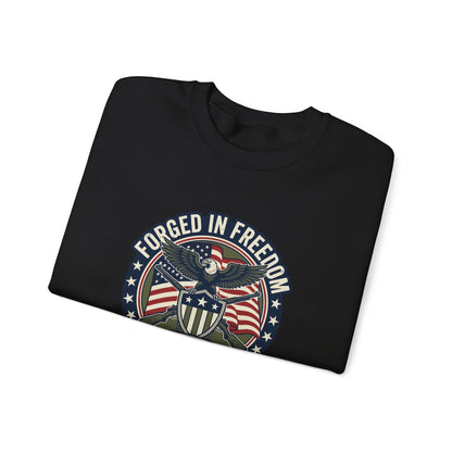 Forged in Freedom Patriotic Sweatshirt