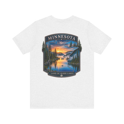 Minnesota Lakes Sunset T‑Shirt