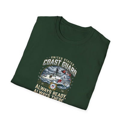 Coast Guard Rescue Always Ready, Always There T-shirt