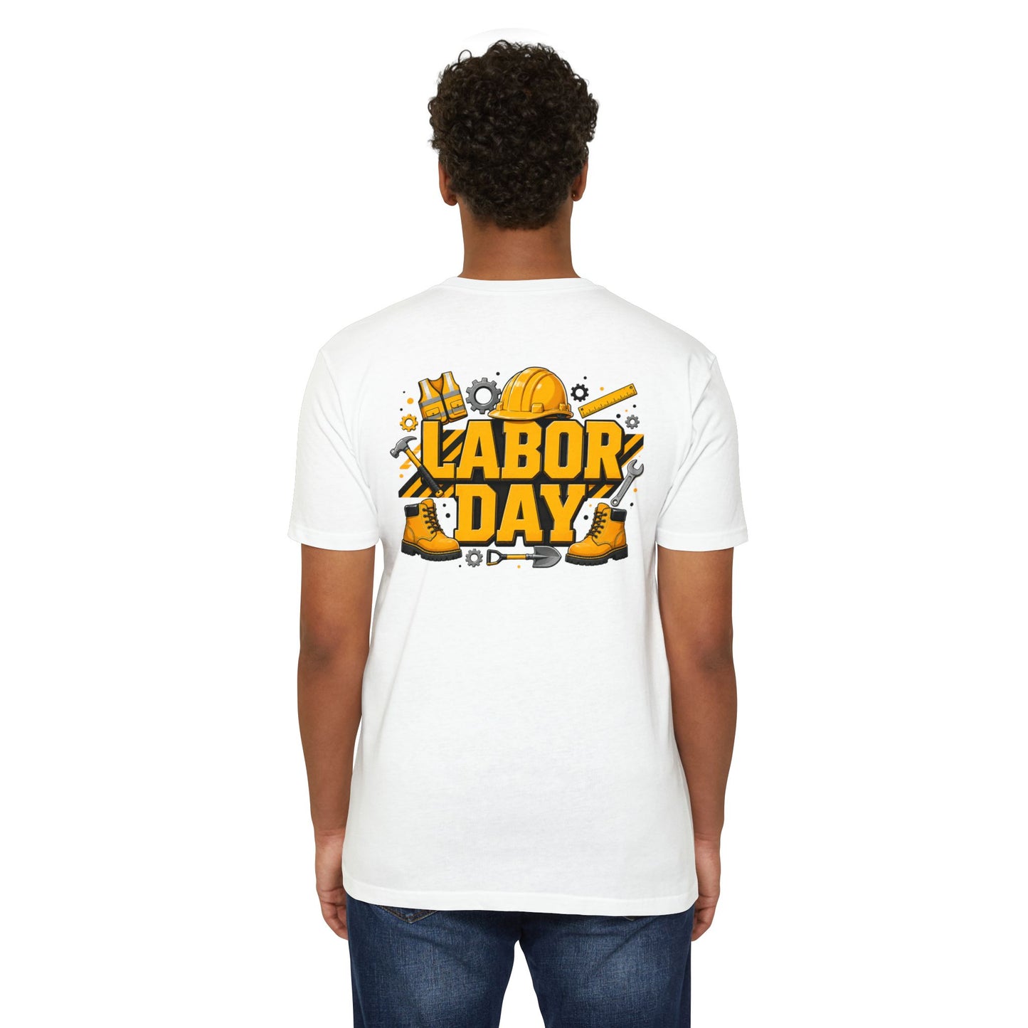 Labor Day T-Shirt — Construction Tools Graphic Tee