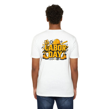 Labor Day T-Shirt — Construction Tools Graphic Tee