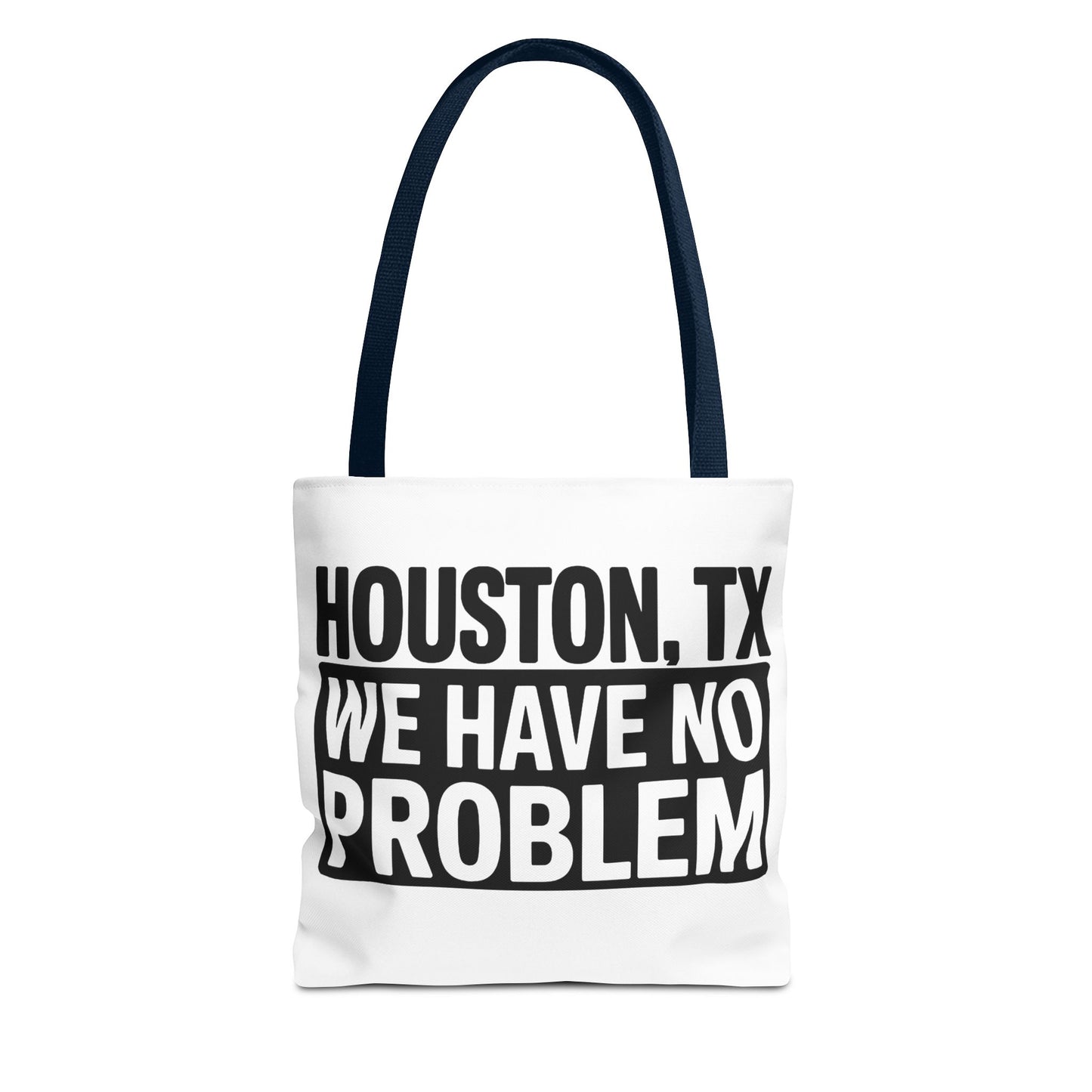 Houston TX Tote Bag — 'We Have No Problem' Graphic Market Tote