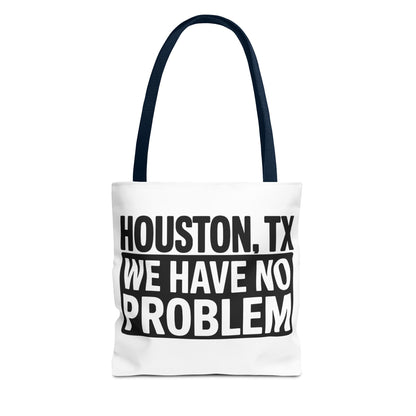 Houston TX Tote Bag — 'We Have No Problem' Graphic Market Tote