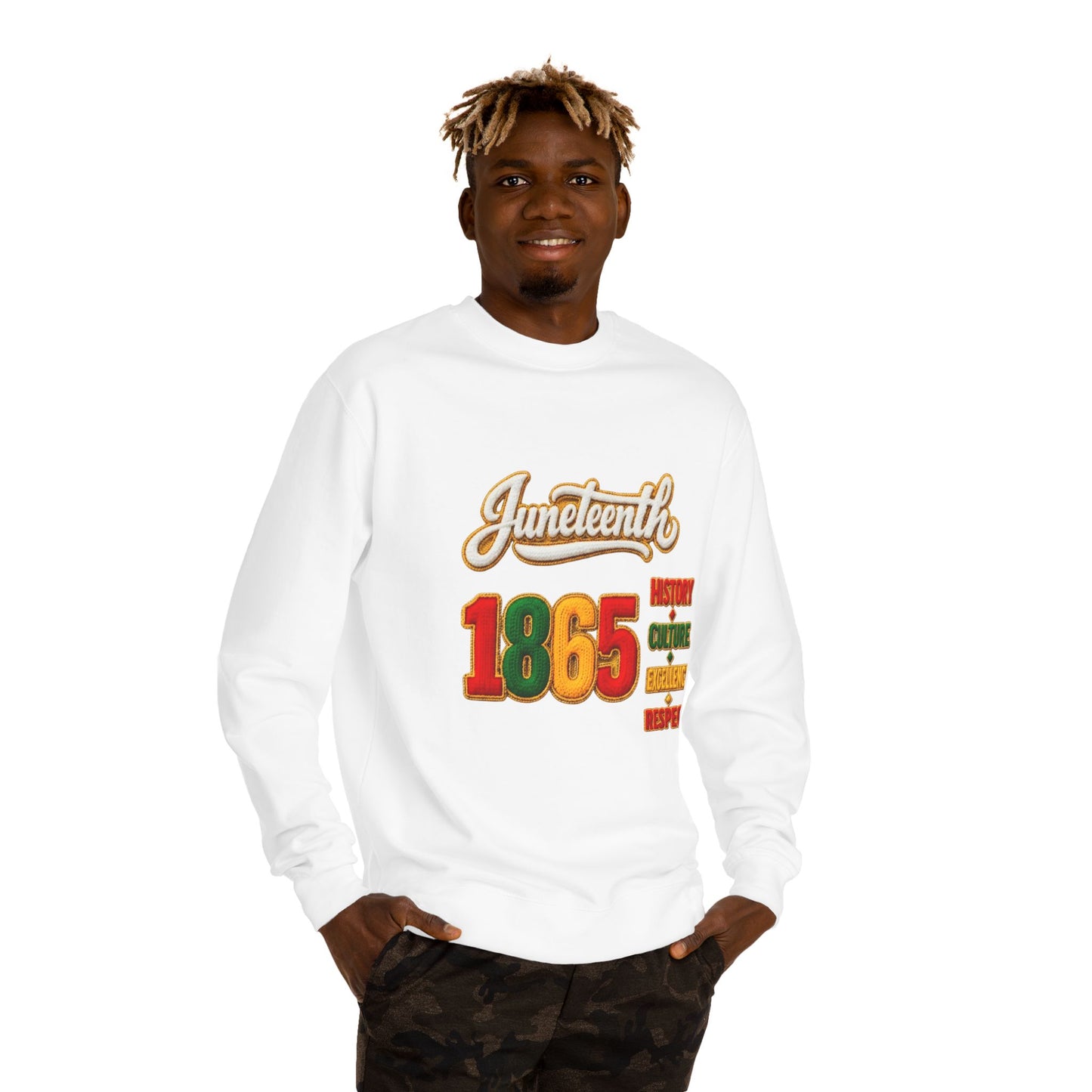 Juneteenth 1865 Sweatshirt — History • Culture • Resilience • Respect