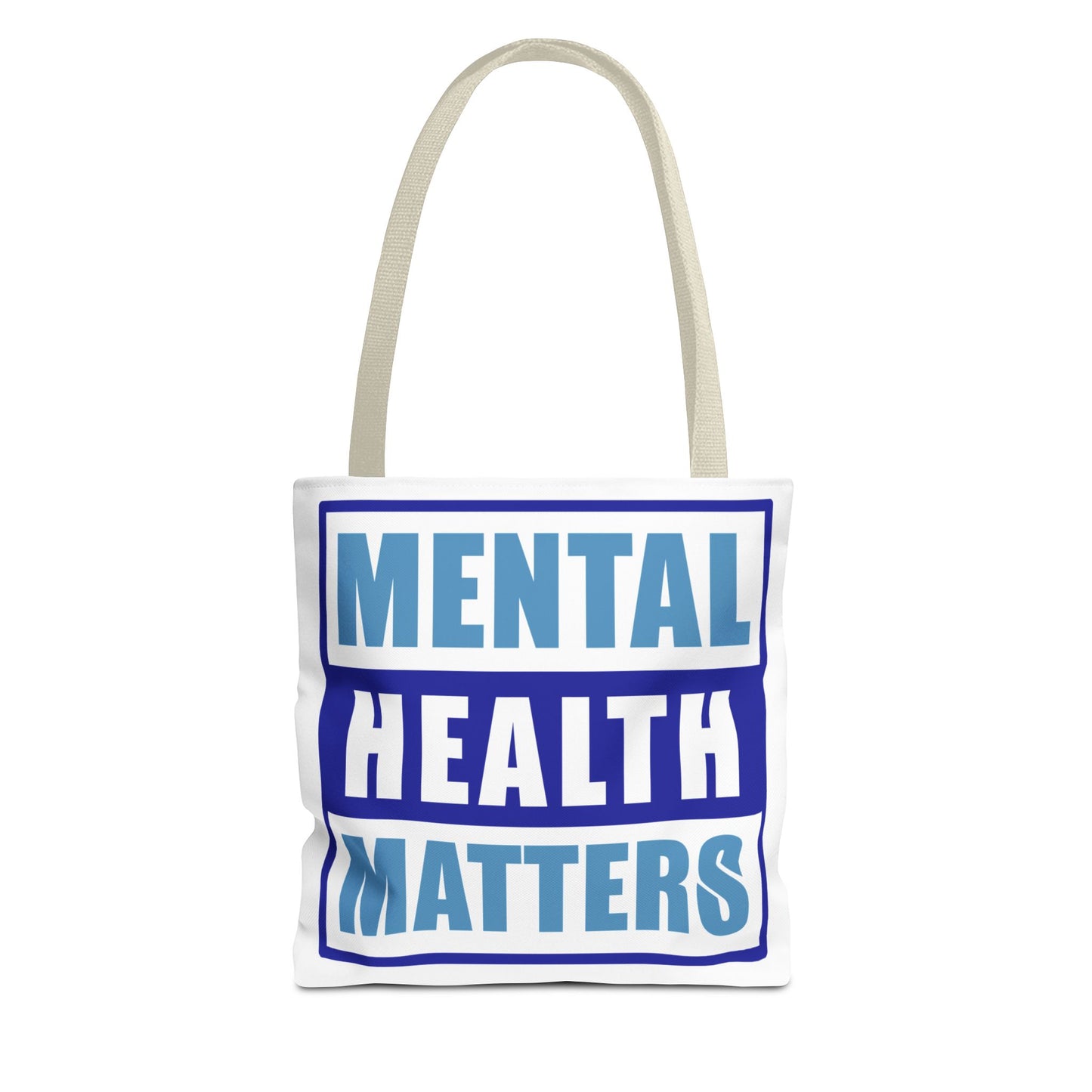 Mental Health Matters Tote Bag — Awareness Canvas Shopper