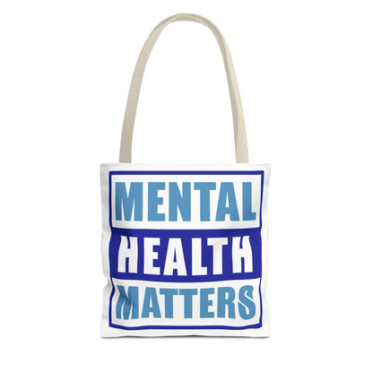Mental Health Matters Tote Bag — Awareness Canvas Shopper