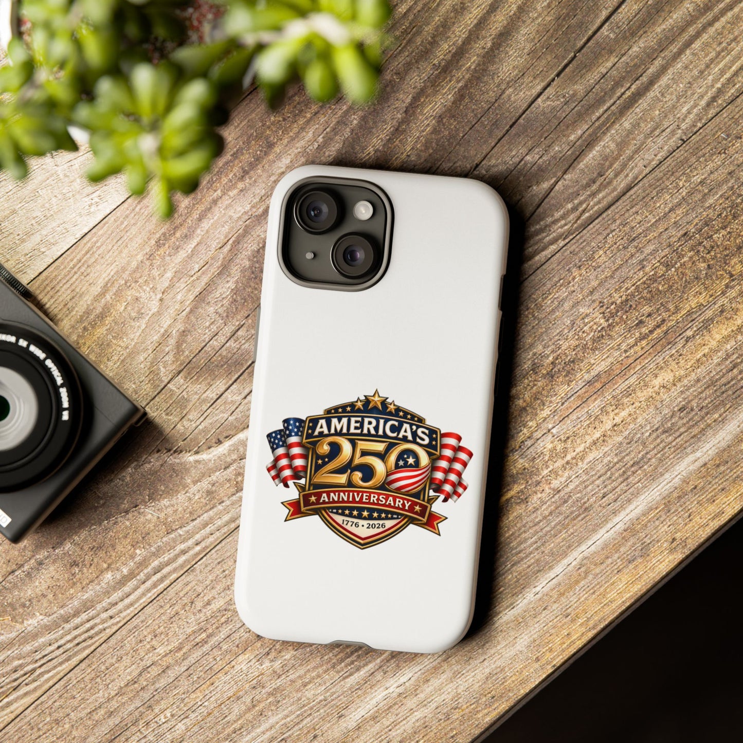 25th Anniversary Patriotic Phone Case — America’s Celebration Design