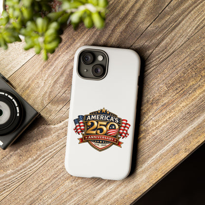 25th Anniversary Patriotic Phone Case — America’s Celebration Design