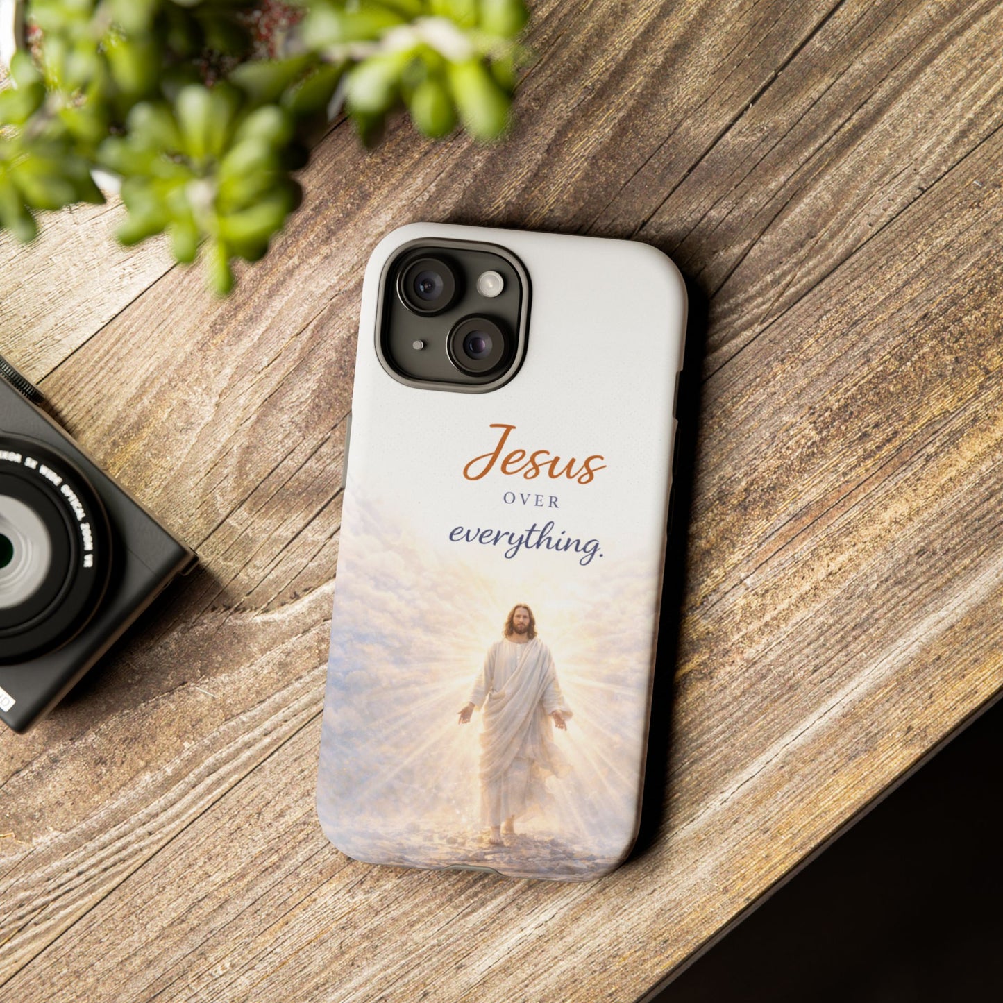 Jesus Over Everything Phone Case