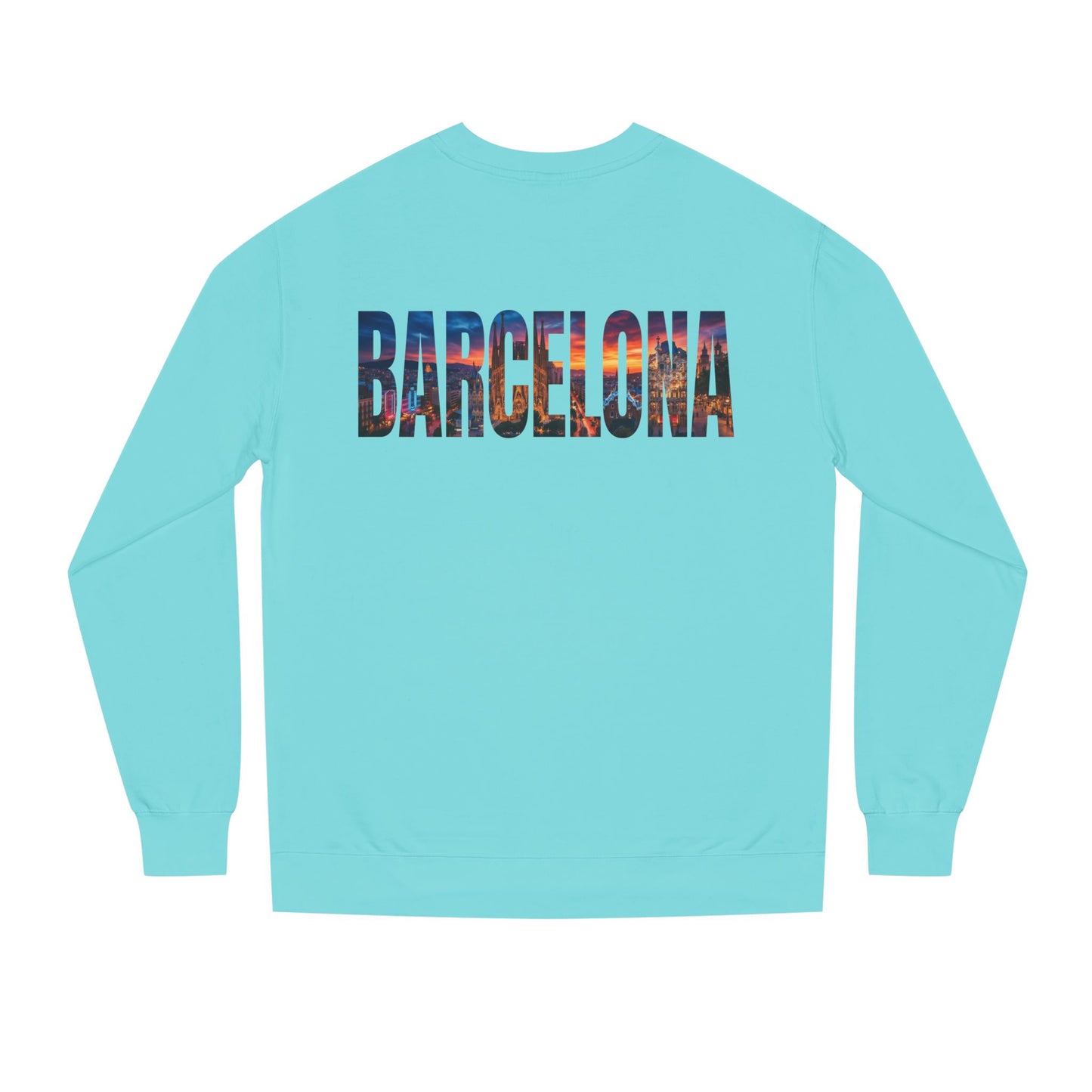Barcelona Skyline Crewneck Sweatshirt