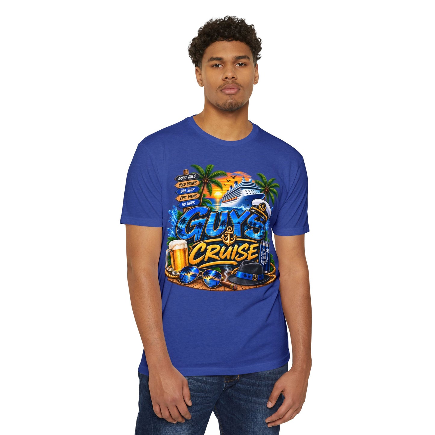 Guys Cruise T-Shirt — Men's Cruise Party Vacation Tee