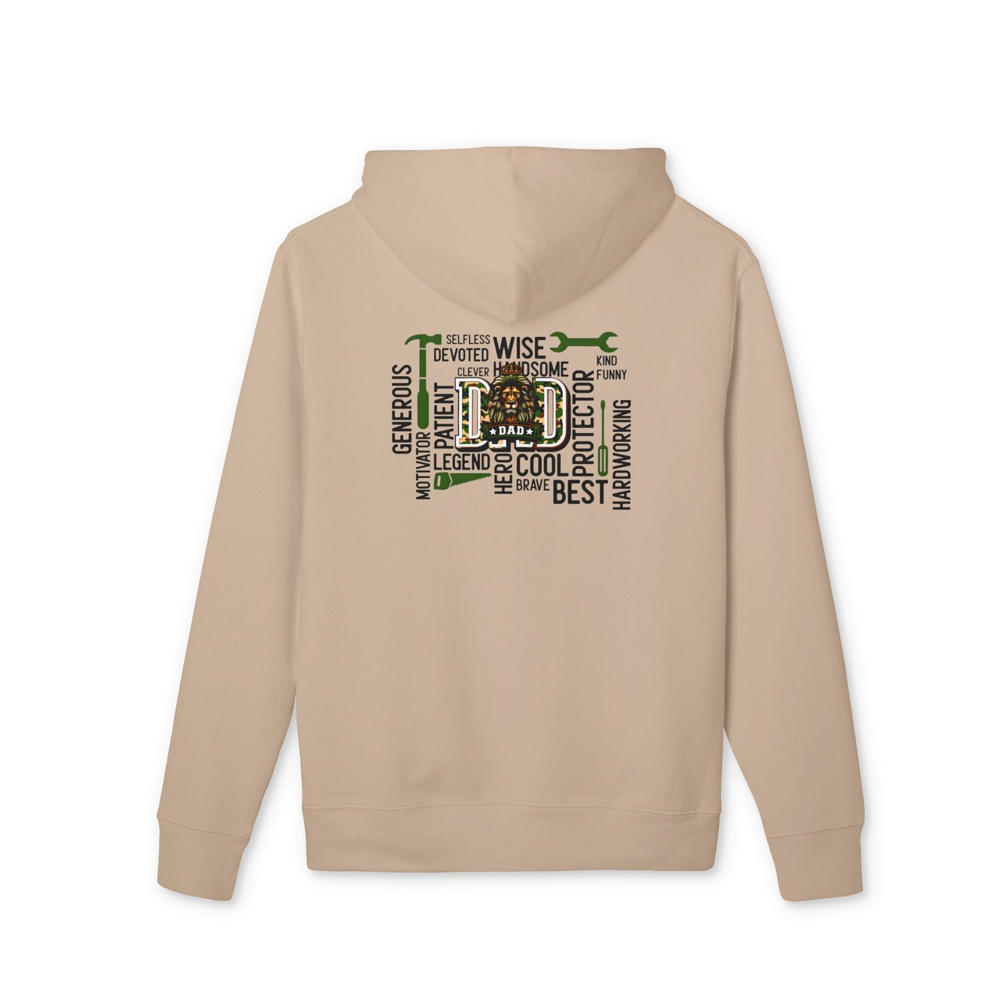 Dad Word Cloud Hoodie — Father's Day Gift Pullover