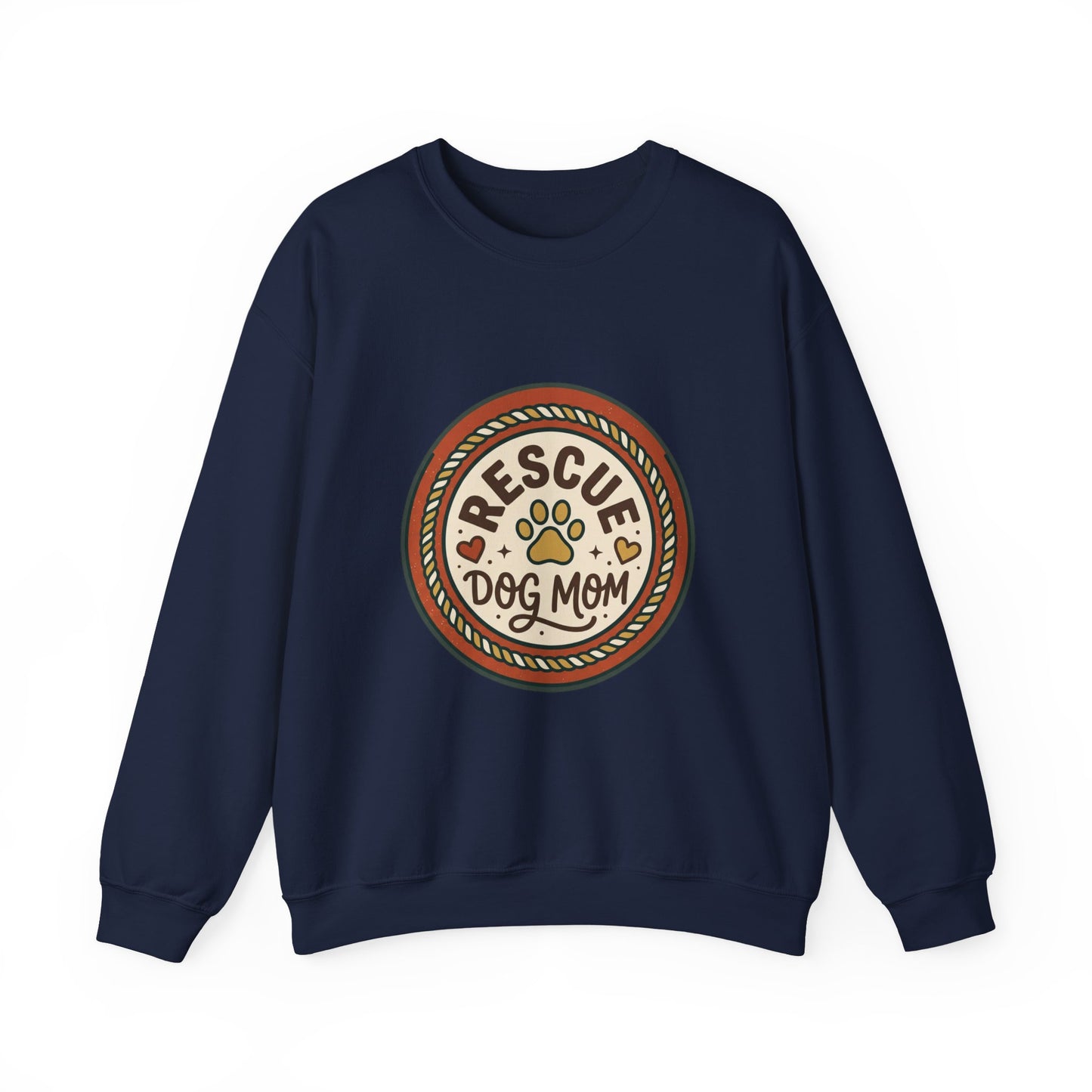 Rescue Dog Mom Sweatshirt | rescue pride, fur baby