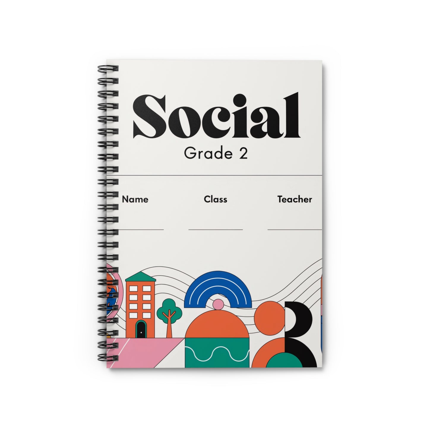 Spiral Notebook - Ruled Line