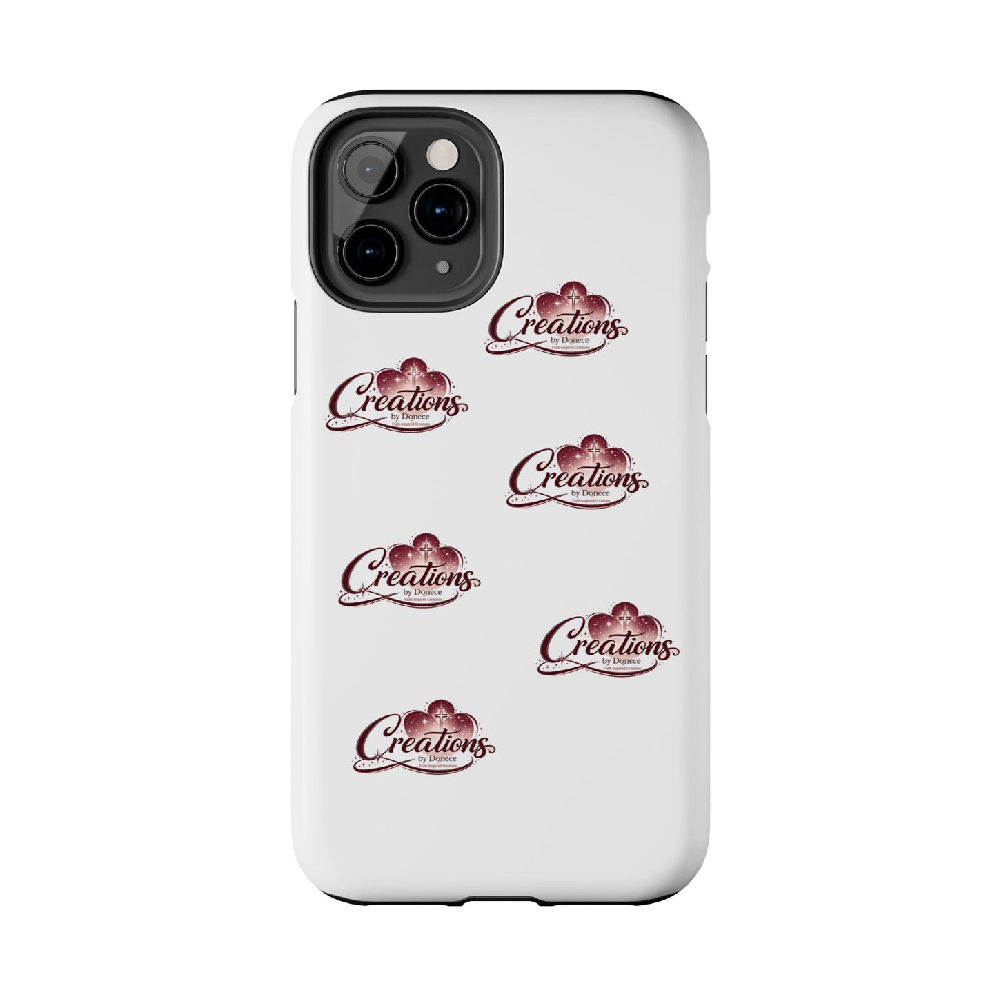 Logo Pattern Tough Phone Case — Creations Repeat Design