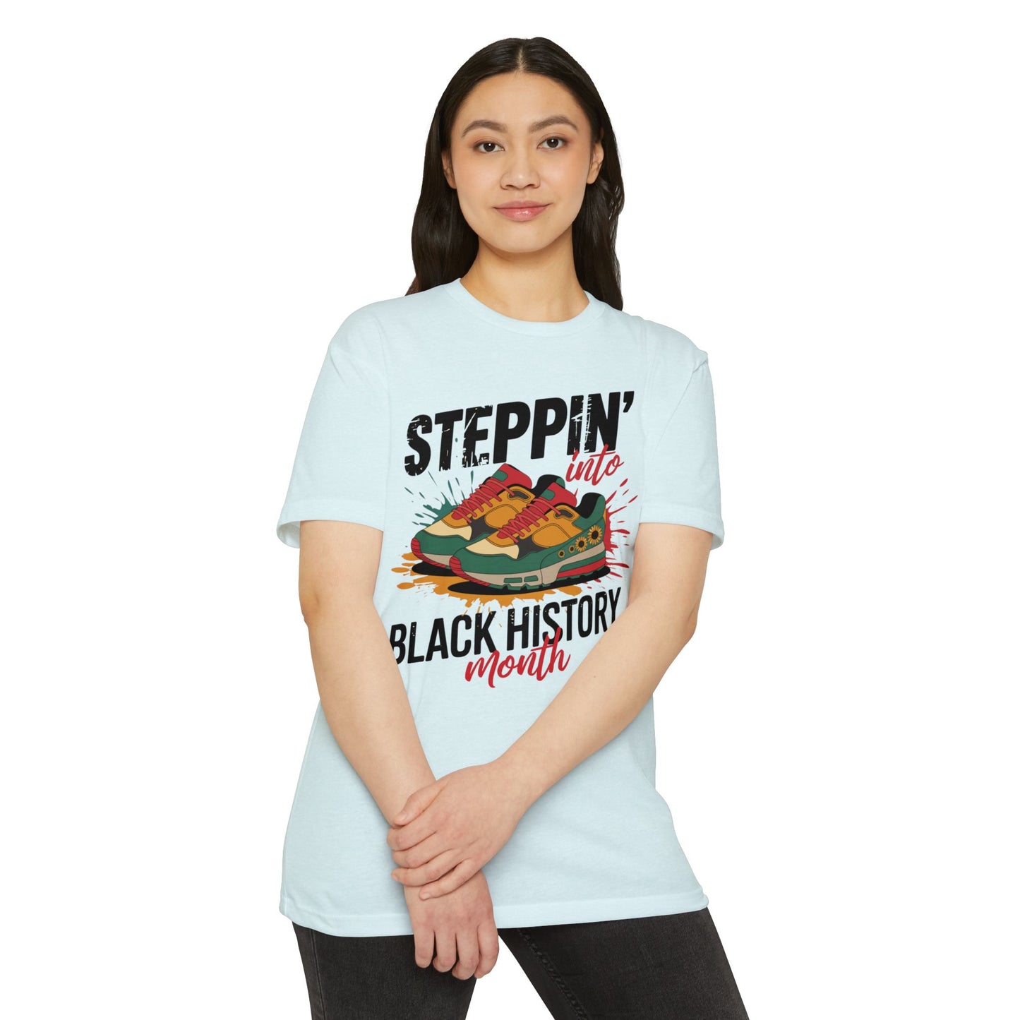 Steppin' Into Black History Month T-Shirt