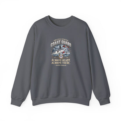United States Coast Guard Always Ready Always There Sweatshirt