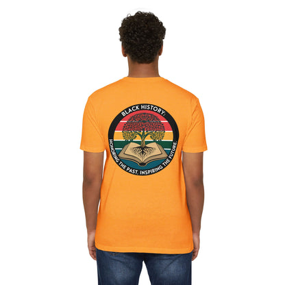 Black History Tree T-Shirt — "Honoring the Past, Inspiring the Future"